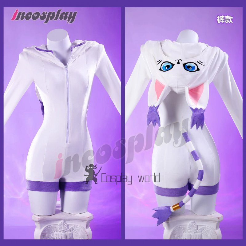 Anime Cosplay Bodysuit - Anime Tailmon ‌ Kostium Cosplay Seksowny