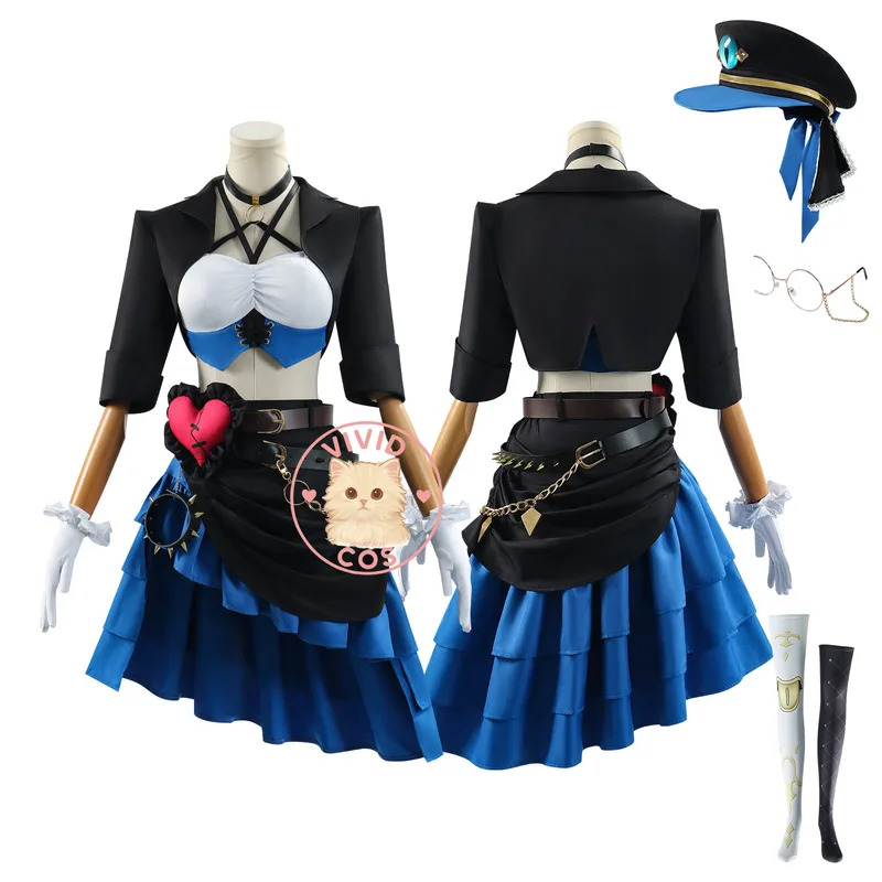 Anime Cosplay Girl Name - ABC123 Identity in the Dark Girl