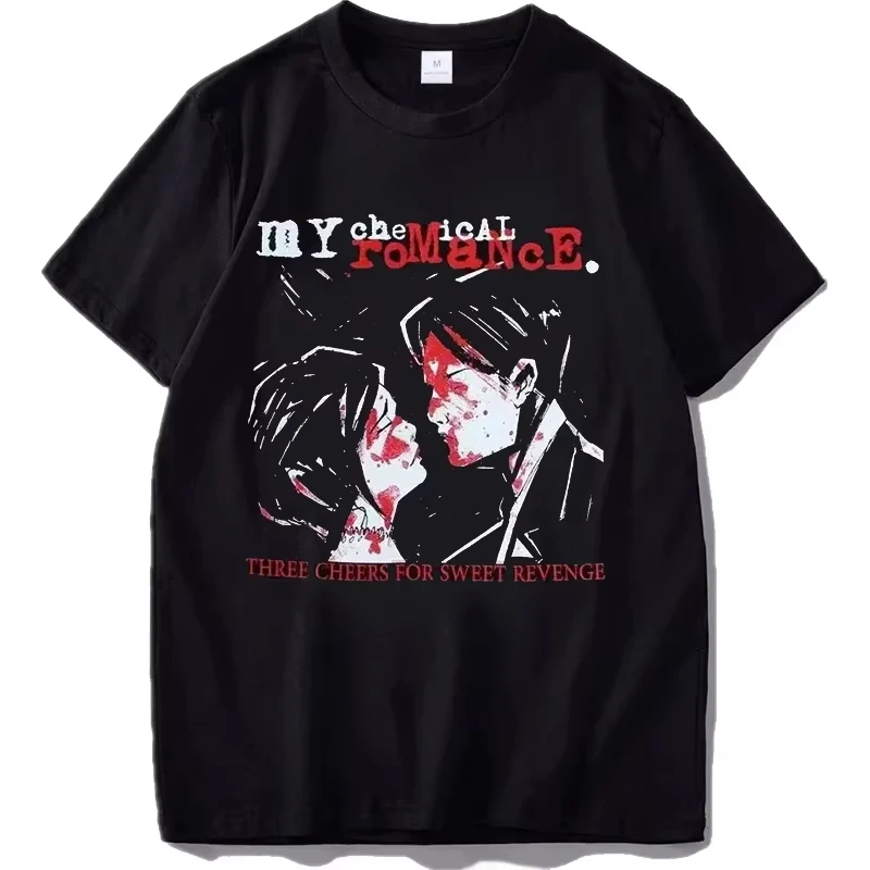 Anime Cosplay Romance - Koszulka My Chemical Romance Damska Modna
