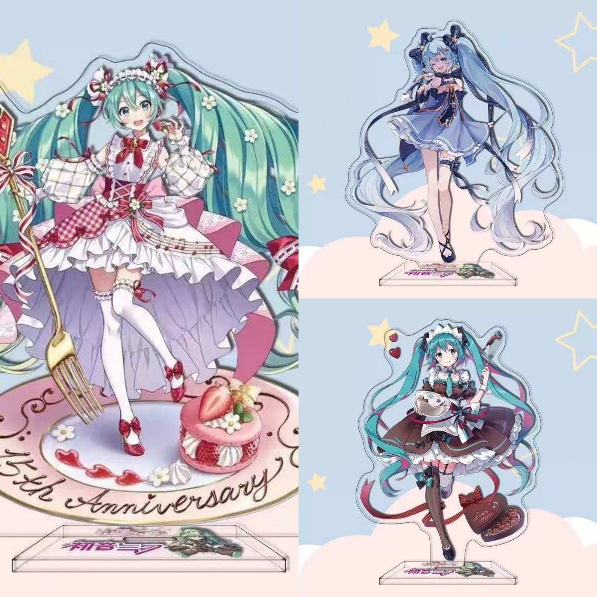 Anime Cosplay Props - Figurka Akrylowa Hatsune Miku, Postać z