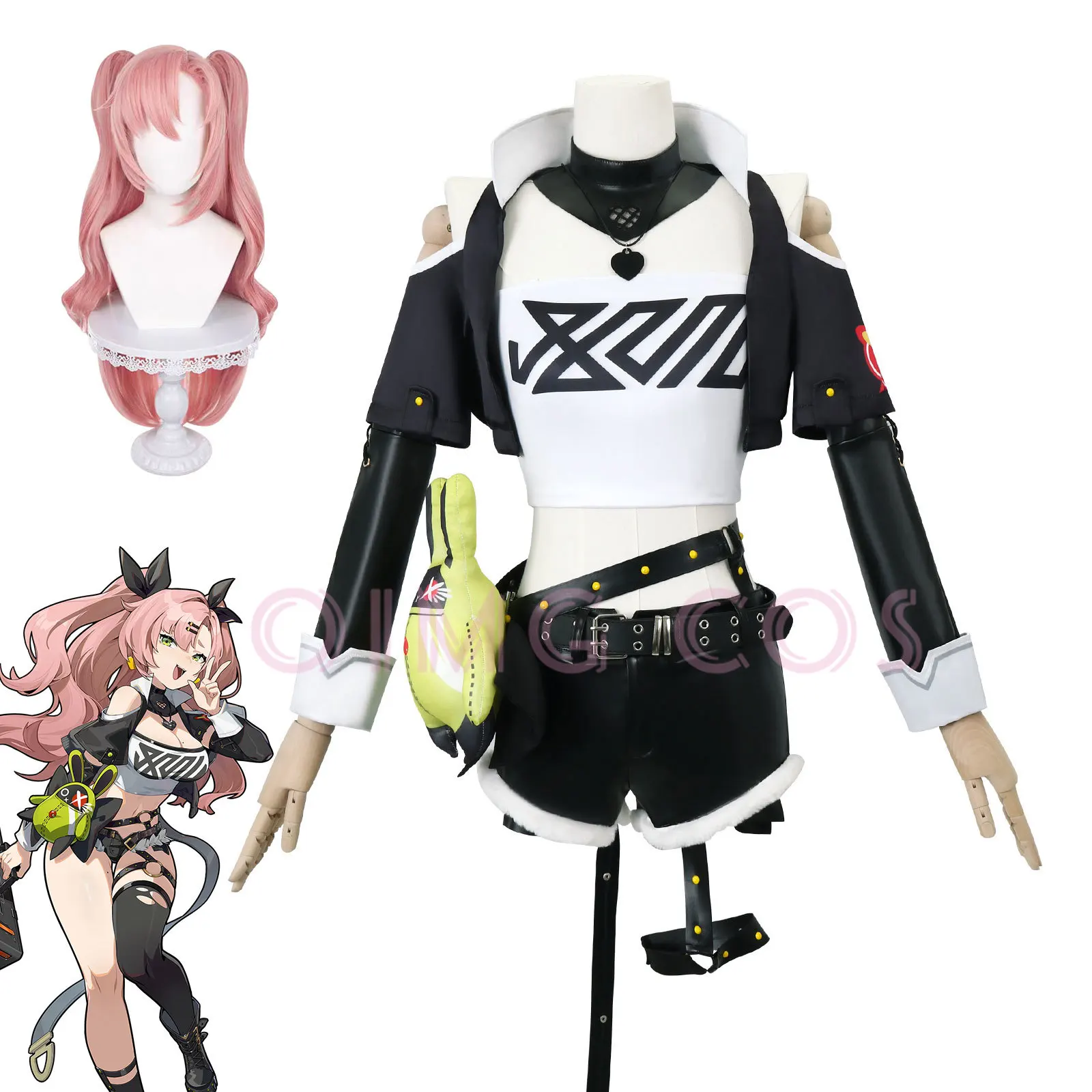 Cosplay Anime Women - Kostium Cosplay Nicole Demara Zenless Zone