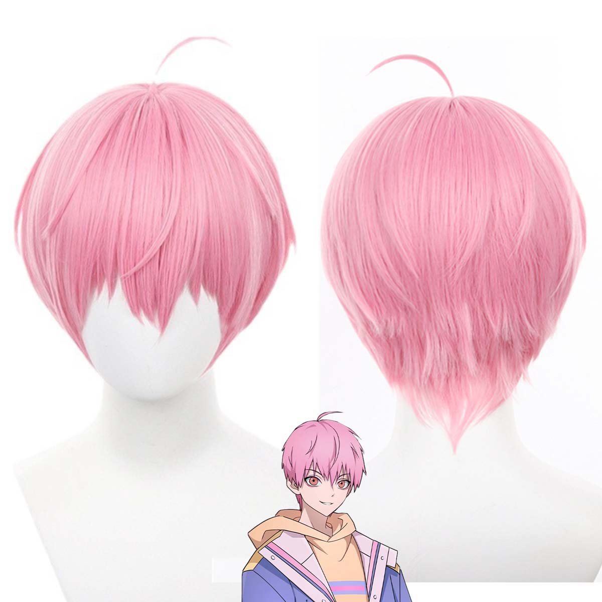 Anime Cosplay Link - Peruka na Halloween dla mężczyzn, anime,
