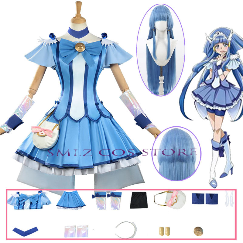 Anime Cosplay Dress For Women - Strój Cosplay Anime Smile Glitter Breeze