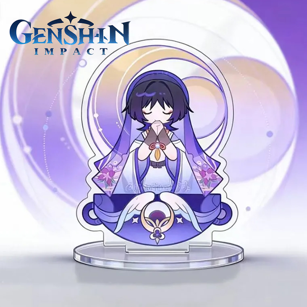 Anime Cosplay Props - Figurka Akrylowa Genshin Impact Wanderer Balladeer