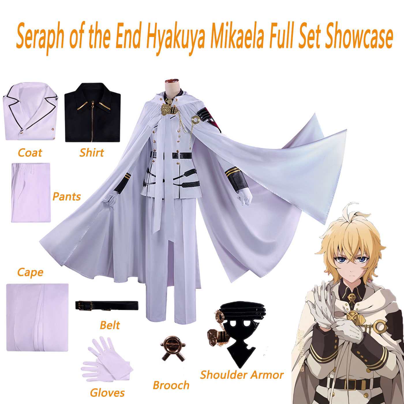 Anime Cosplay Show - Kostium Cosplay Anime Seraph of The