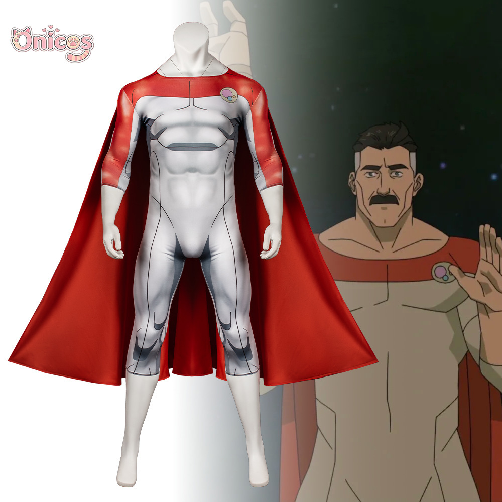 Anime Cosplay Bodysuit - Nietuziemny Nolan Grayson Omni-Man Strój Cosplay