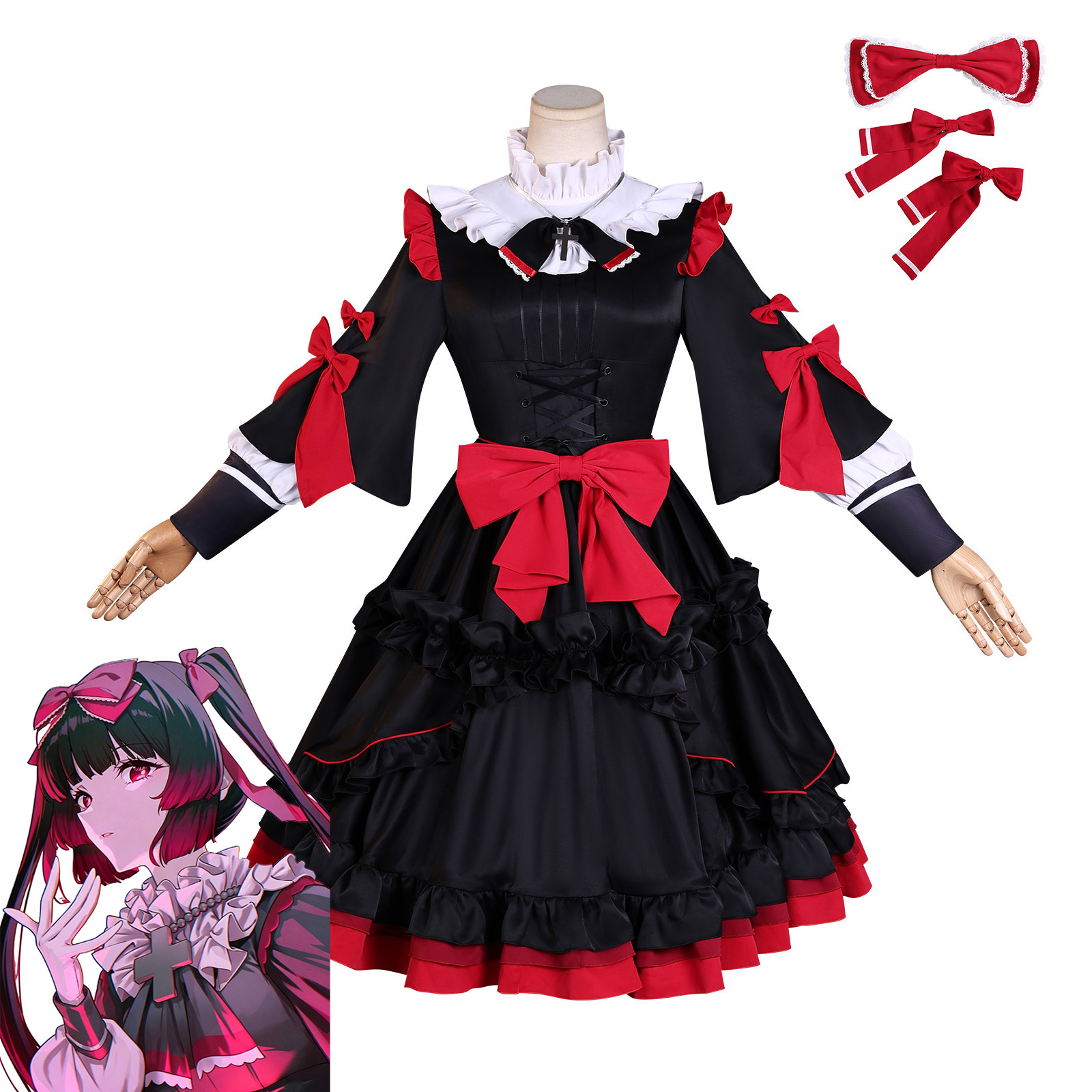 Anime Cosplay Show - Kostium Cosplay Needy Overdose Oni Bara