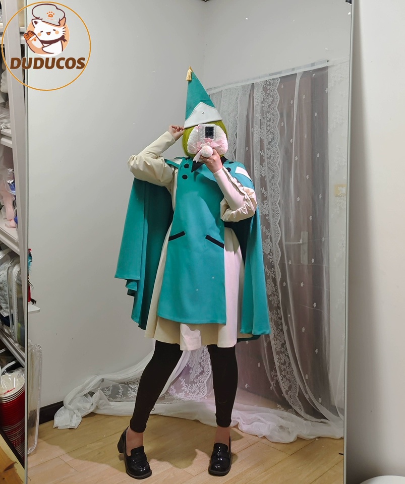 Anime Cosplay Dress For Women - Kostium Cosplay Coco Anime Kapelusz Wiedźmy
