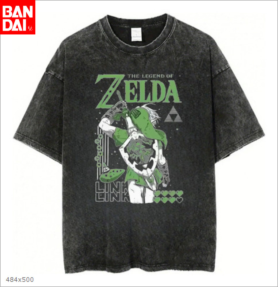 Anime Cosplay Link - Koszulka unisex The Legend of Zelda