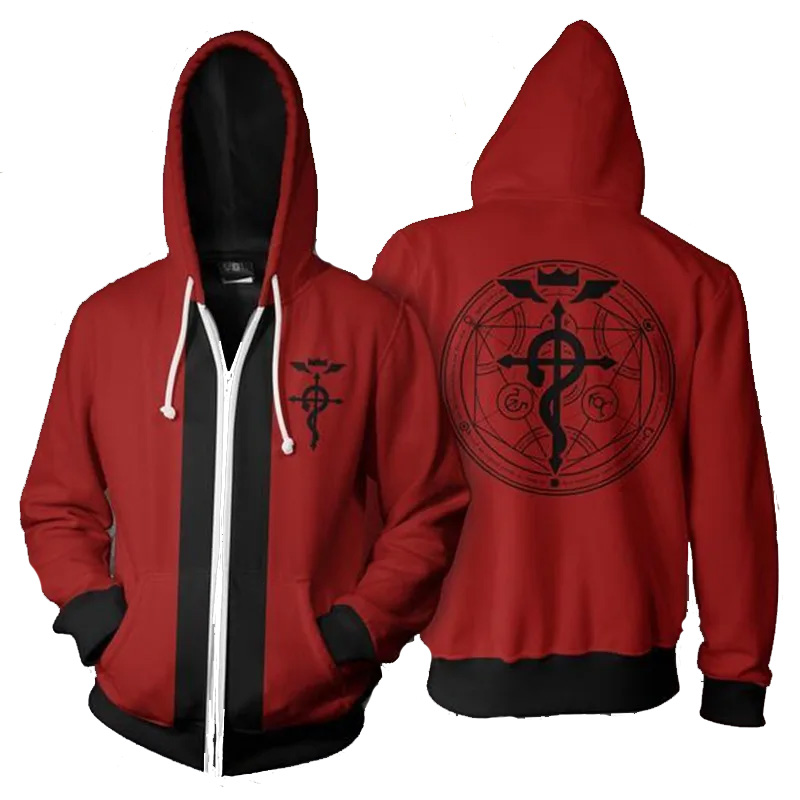 Anime Alchemist Edward Bluza E – Fullmetal Alchemist Coat recenzja i cena
