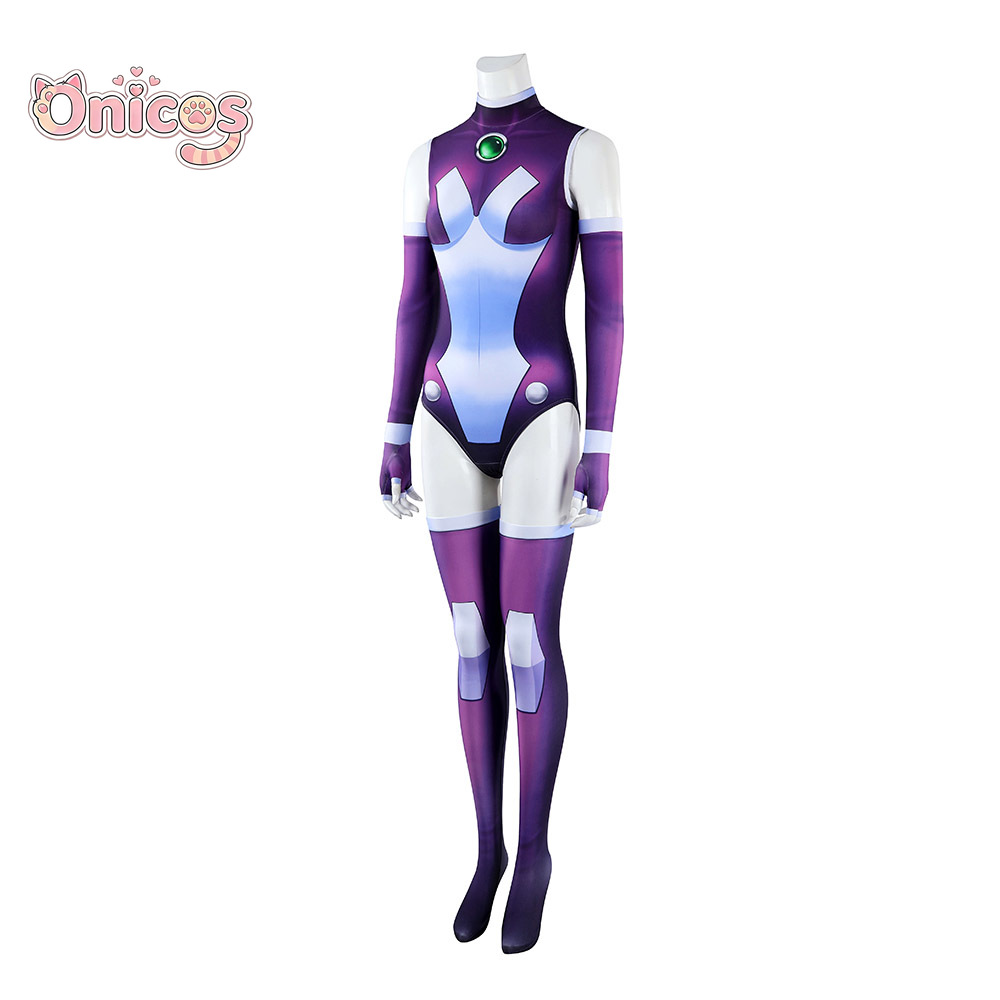 Teen Titans Starfire Koriand'r – Anime Cosplay Bodysuit recenzja i cena