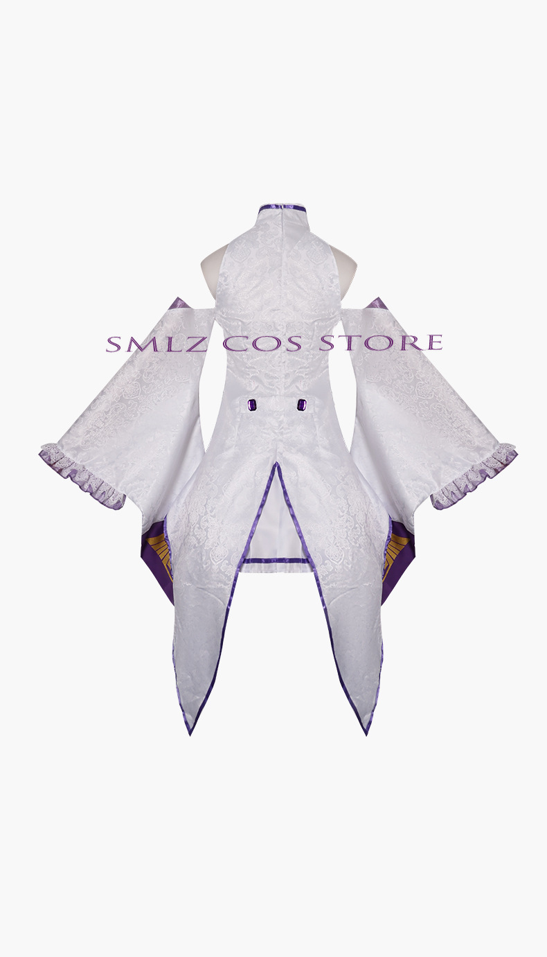 Emilia Cosplay Anime Re:Zero K – Anime Cosplay Dress For Women recenzja i cena