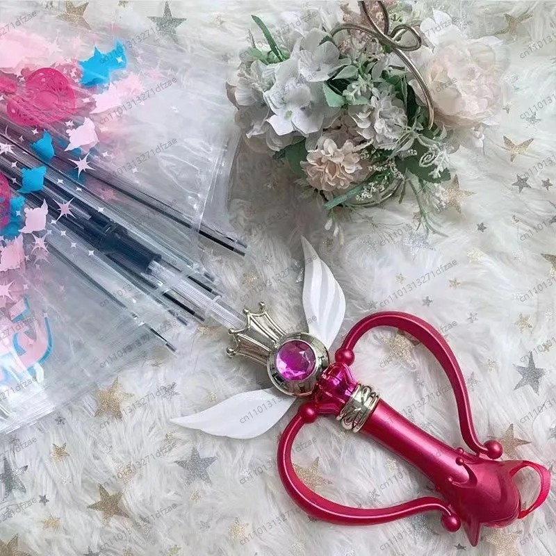 Uroczy przezroczysty parasol S – Sailor Moon Wand recenzja i cena