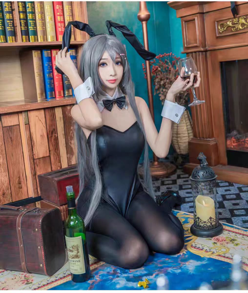 Seksowny strój króliczka Sakur – Anime Cosplay Bodysuit recenzja i cena