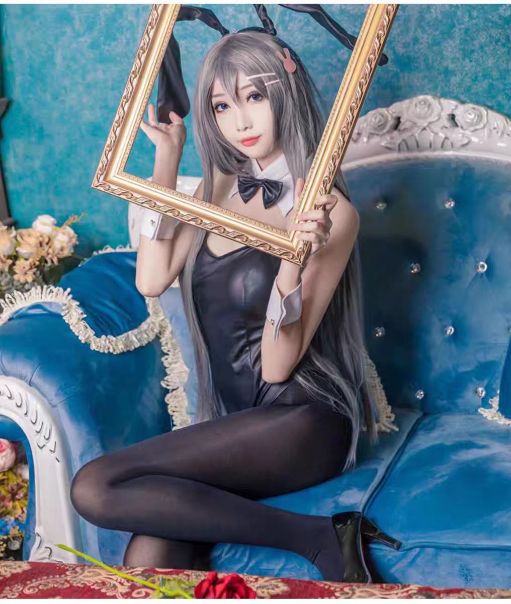 Seksowny strój króliczka Sakur – Anime Cosplay Bodysuit recenzja i cena