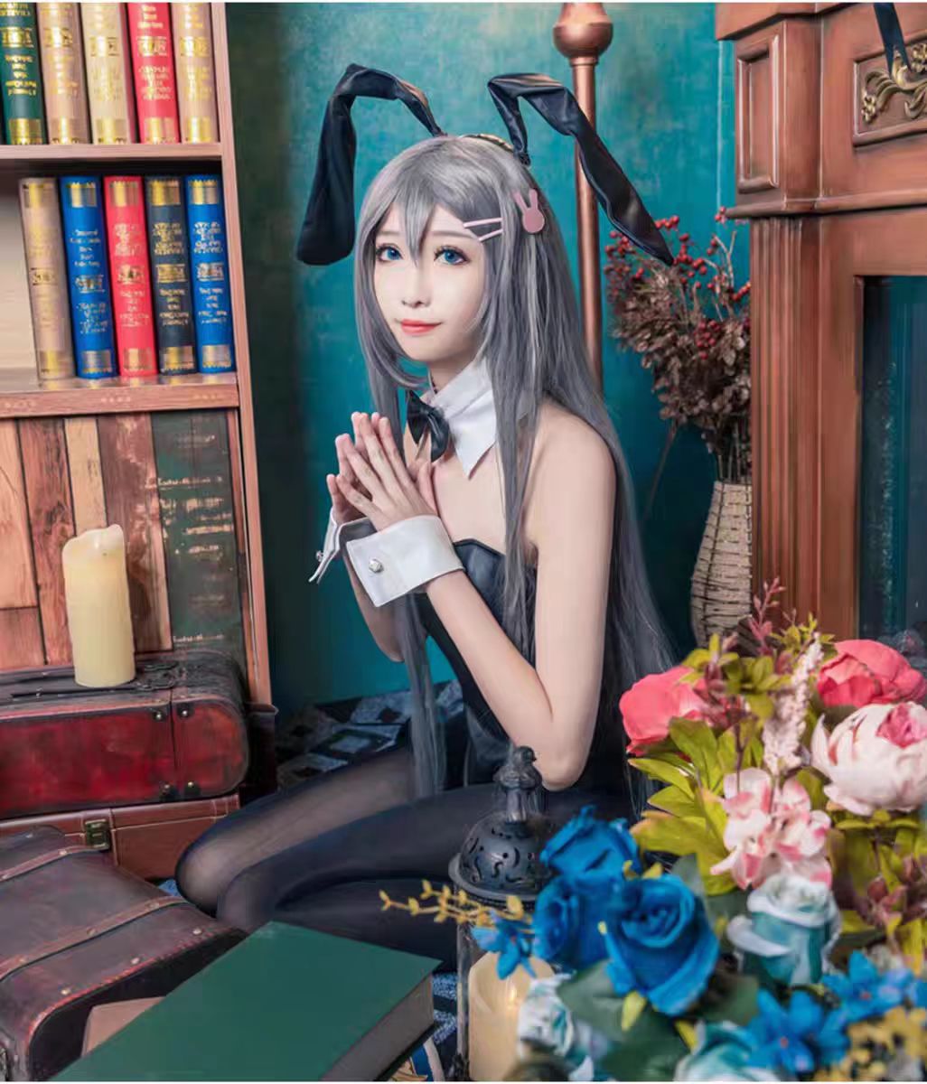 Seksowny strój króliczka Sakur – Anime Cosplay Bodysuit recenzja i cena