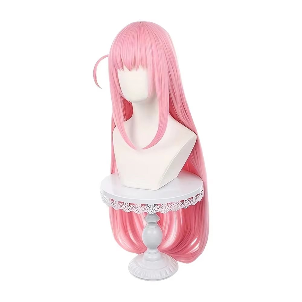 Długa Prosta Różowa Peruka z G – Anime Cosplay Girl Easy recenzja i cena