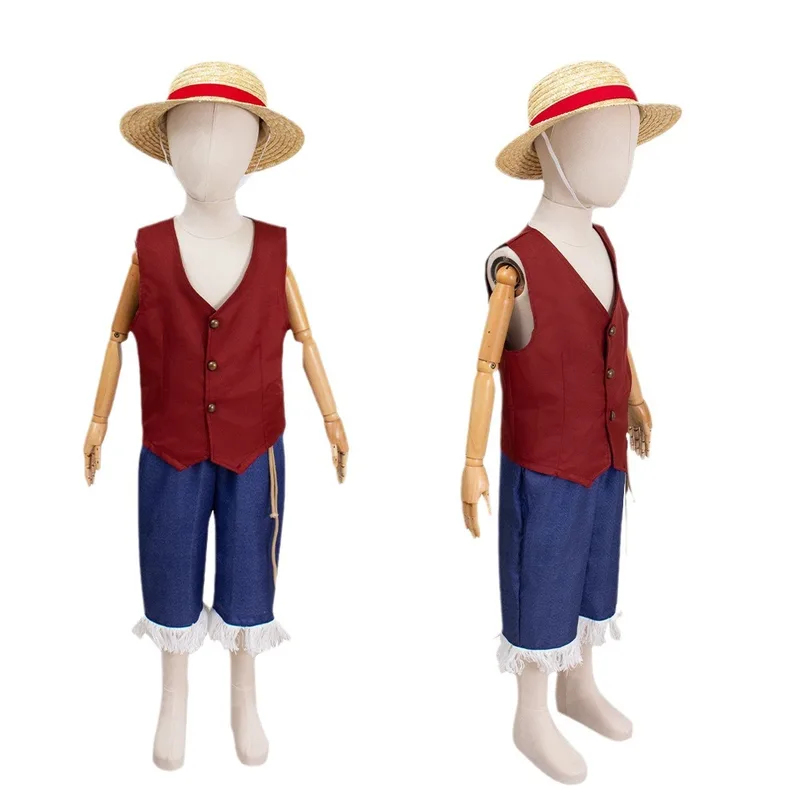 ▶ ❤ Kostium Cosplay Luffy z fi – Anime Cosplay Luffy recenzja i cena