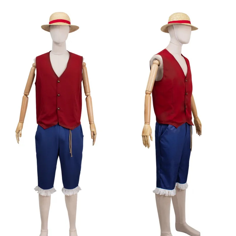 ▶ ❤ Kostium Cosplay Luffy z fi – Anime Cosplay Luffy recenzja i cena