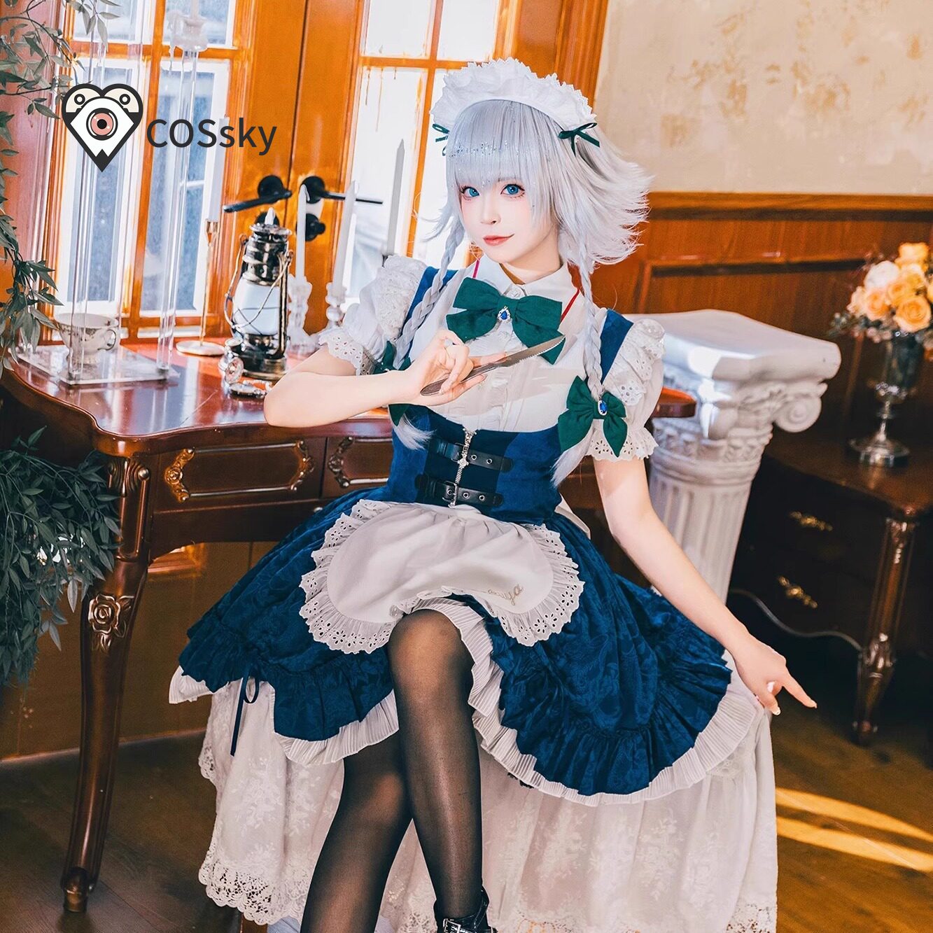 Kostium Cosplay Izayoi Sakuya  – Quality Anime Cosplay recenzja i cena