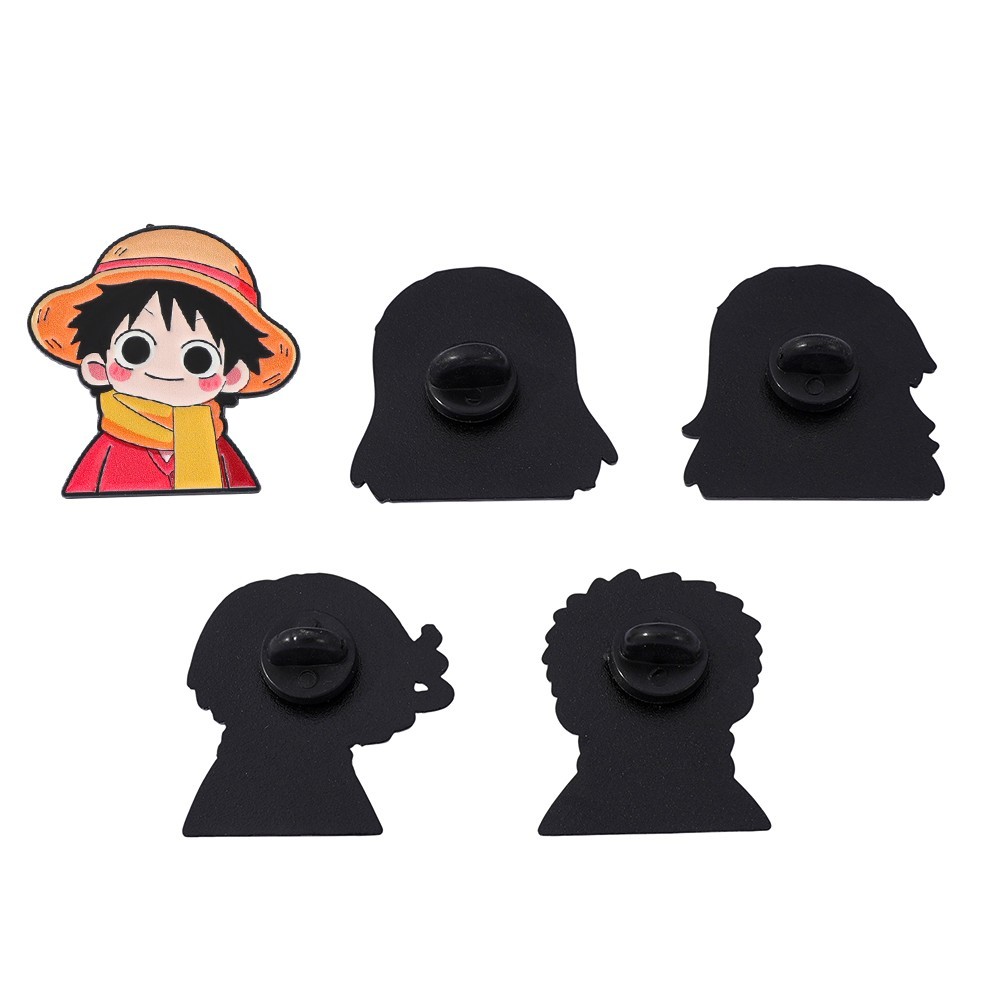 5 szt. Urocze przypinki anime, – Anime Cosplay Luffy recenzja i cena