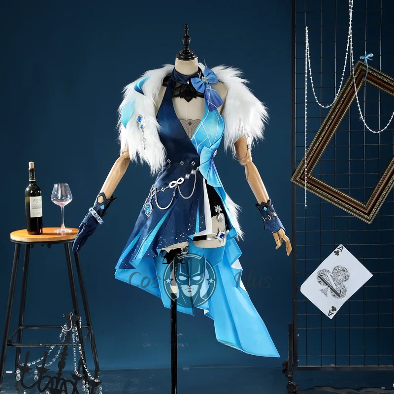 Kostium Cosplay Yelan Genshin  – Anime Cosplay Dress For Women recenzja i cena