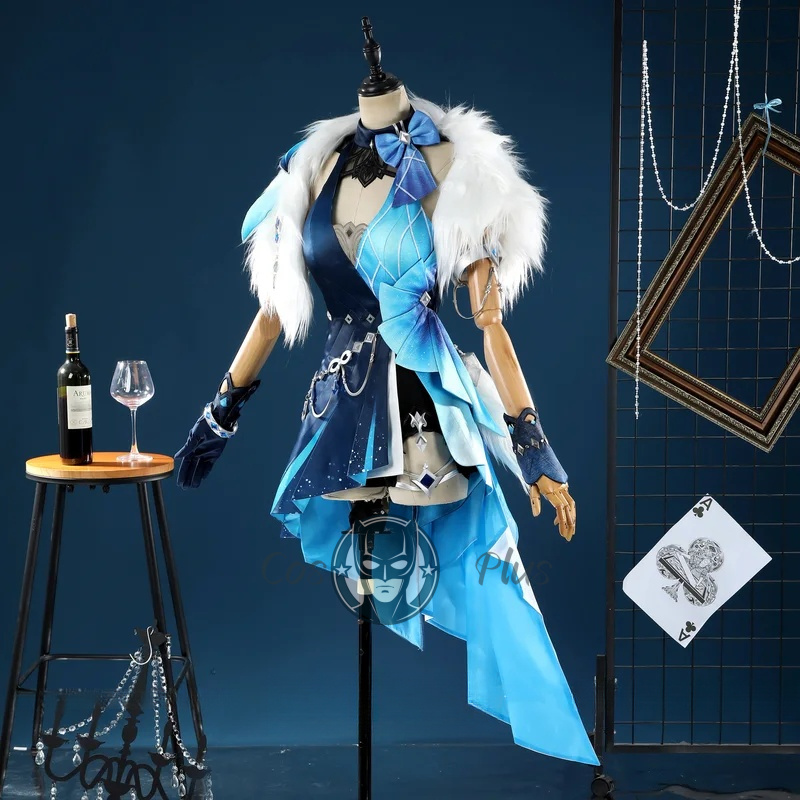 Kostium Cosplay Yelan Genshin  – Anime Cosplay Dress For Women recenzja i cena