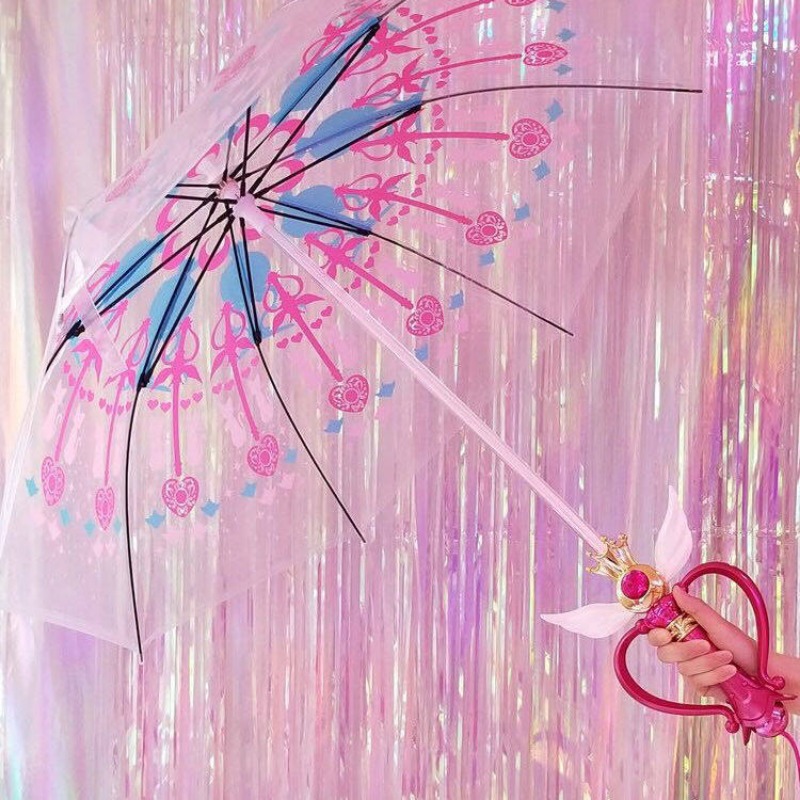 Świecący parasol Sailor Moon,  – Sailor Moon Wand recenzja i cena