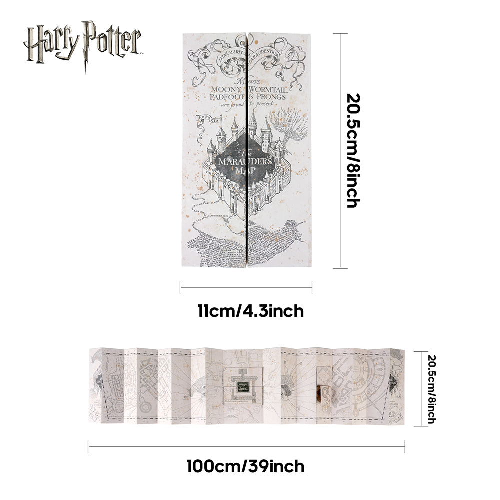 1 szt. Mapa Szkoły Magii Marau – Anime Cosplay Props recenzja i cena