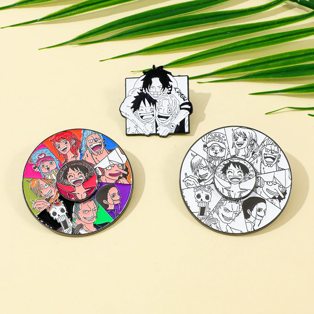 3 szt. Anime One Piece Broszka – Anime Cosplay Luffy recenzja i cena