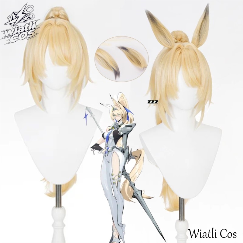 Peruka do cosplayu Sigrid De L – Anime Cosplay Long Hair recenzja i cena
